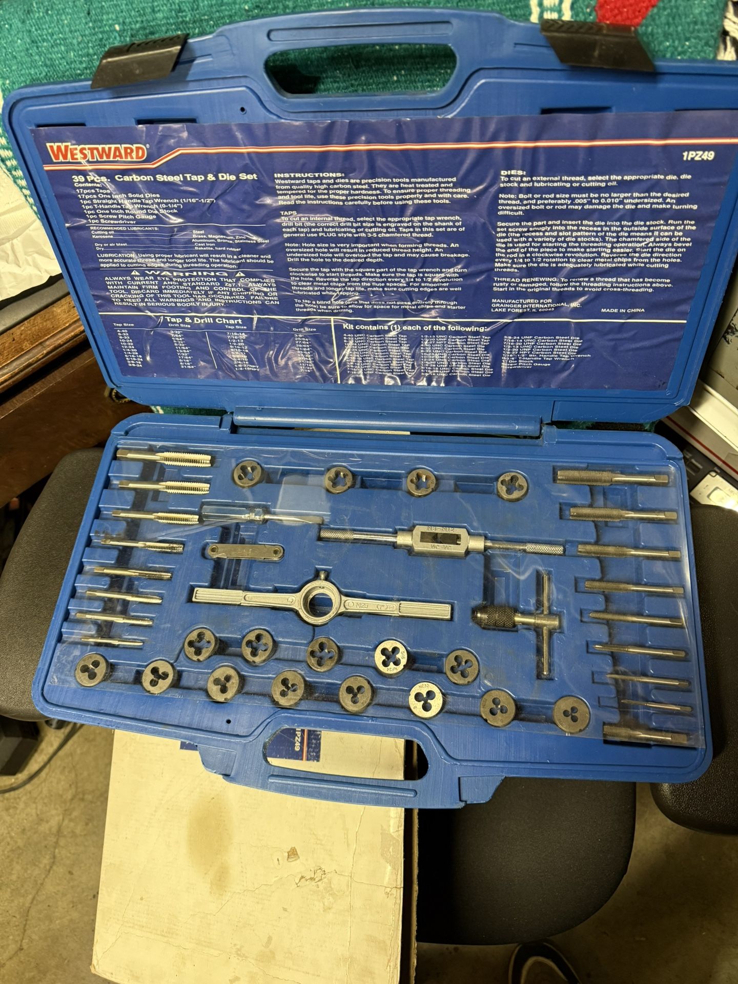 Tap And Die Set