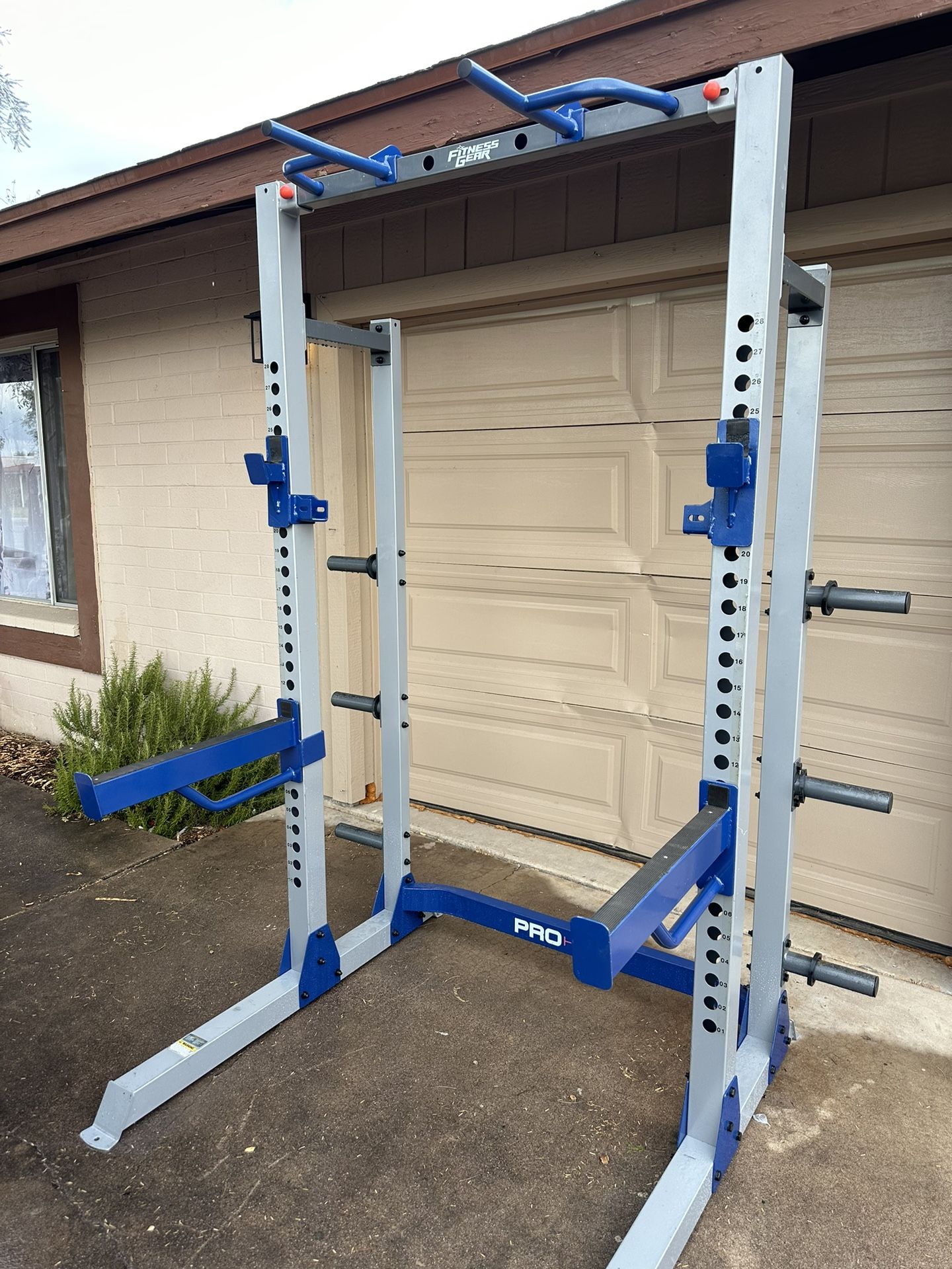 Fitness Gear Pro HR-600 Olympic Half Rack