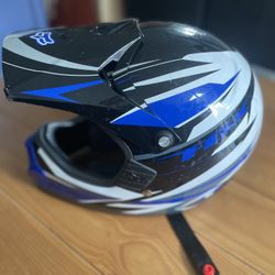 Fox Racing Full Face Helmet Youth Size KM 49-50cm