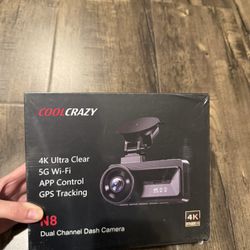 Brand New 4K Front + Rear Dash Cam | GPS | 64GB Included