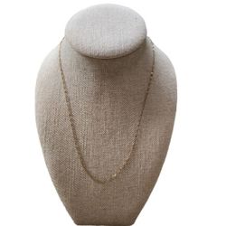 Vintage Gold Toned Link Necklace