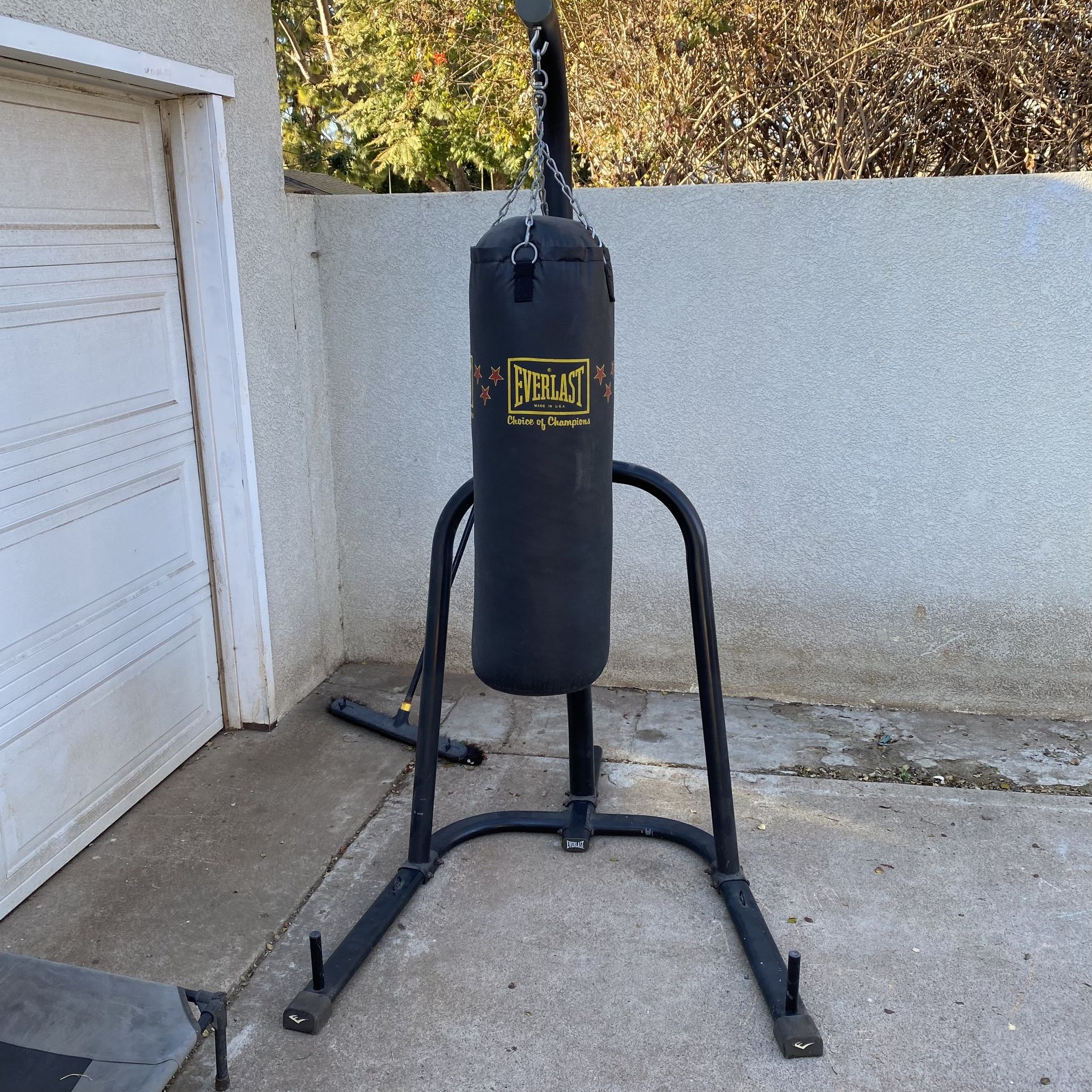 Punching Bag And Stand 