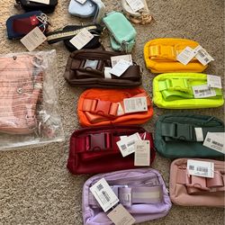 LOT 15 New Lululemon Belt Bags / Crossbody Bags – NWT – Bundle Deal – $500 OBO