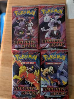 Pokemon Cards - Destined Rivals Booster Packs