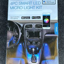 4PC SMART LED MICRO LIGHT KIT