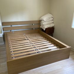 IKEA Hopen Queen Bed Frame