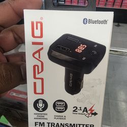 Fm transmitter con Bluetooth