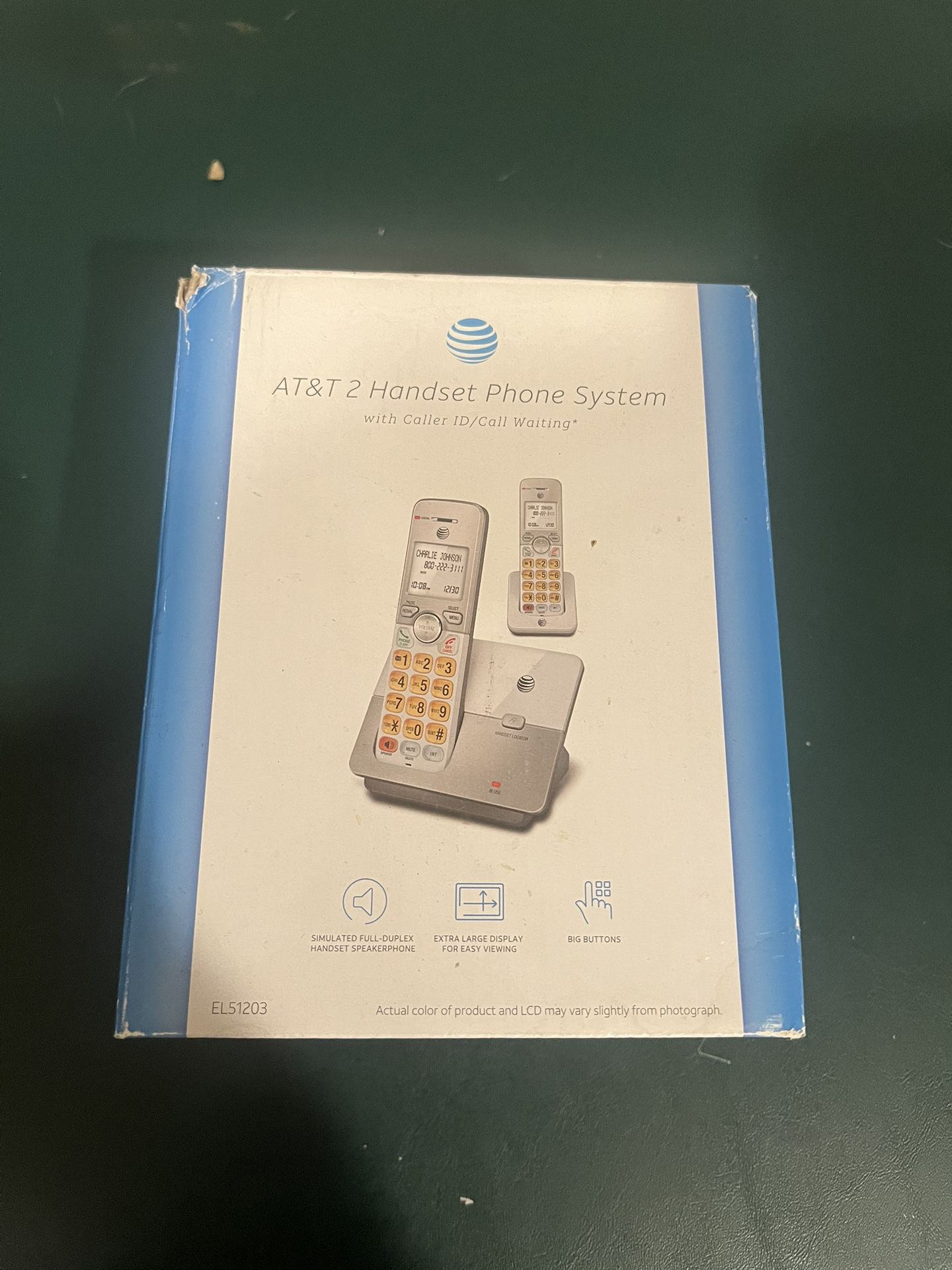 AT&T 2 Handset Phone System