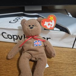 TY Beanie Babies "Britannia The Bear" Mint 