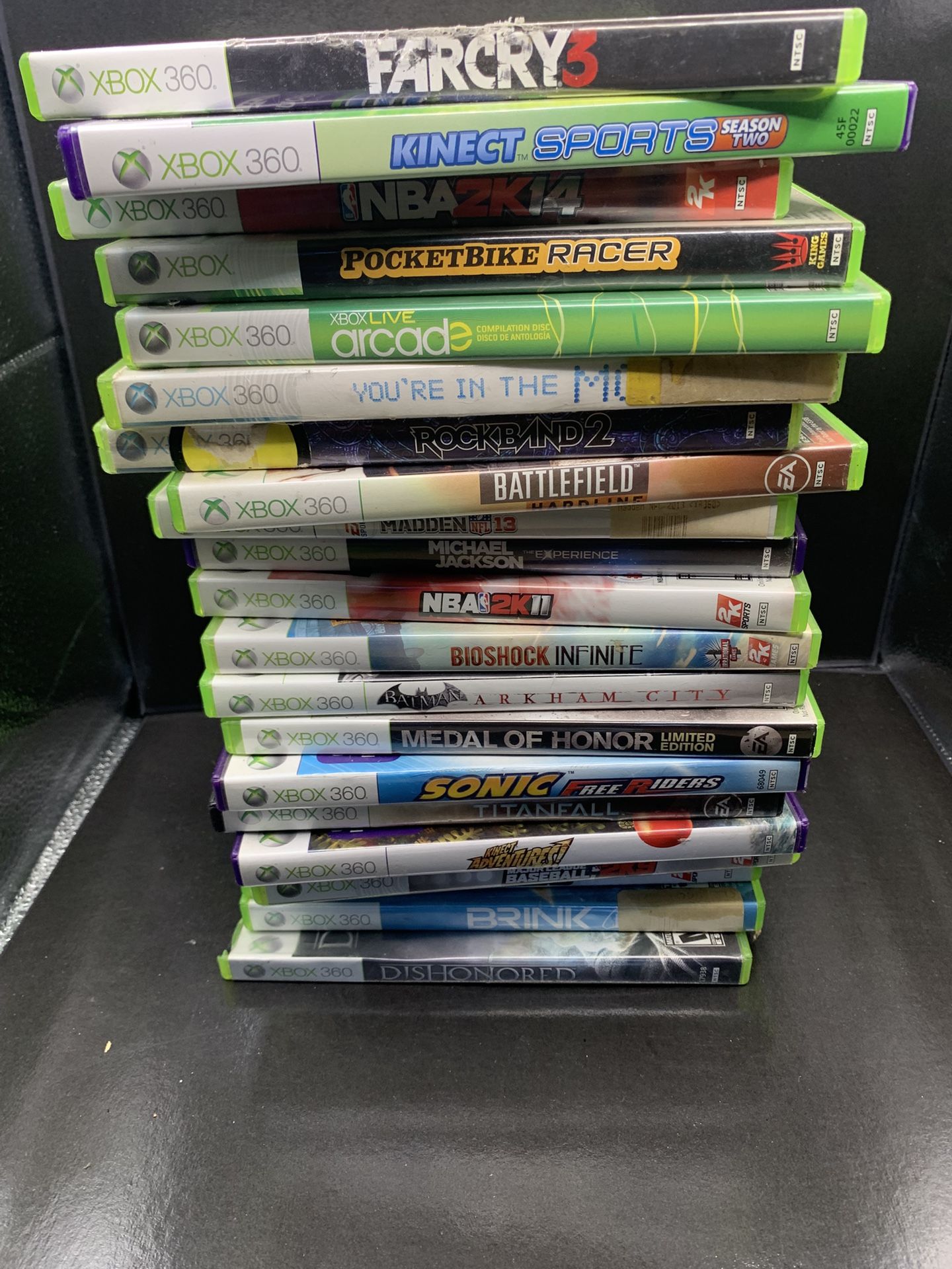 $5 Each Xbox 360 Games 