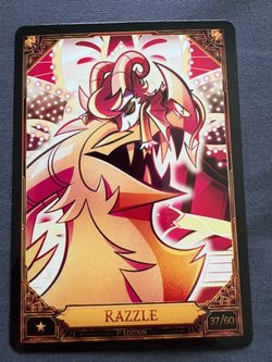 Hazbin Hotel Season 2, 1st edition trading cards, Razzle
