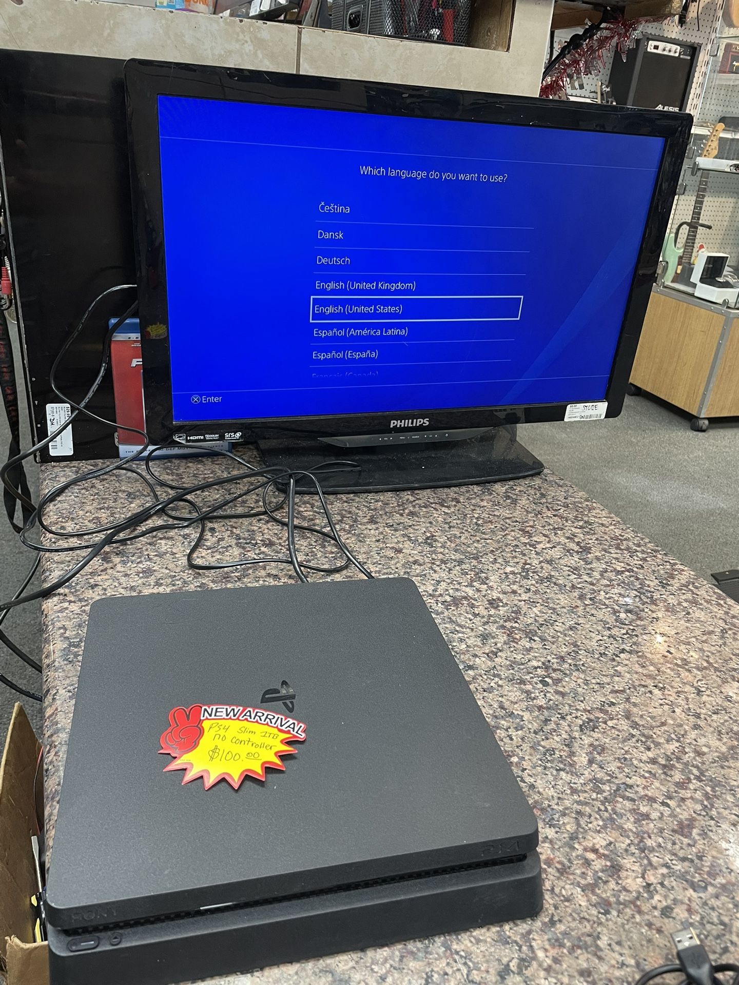 PS4 Slim 1TB Console Only