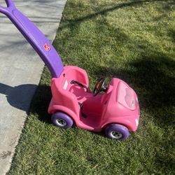 Used Toddler Little Trikes Push Around Buggy Car 