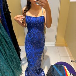 Blue Prom Dress