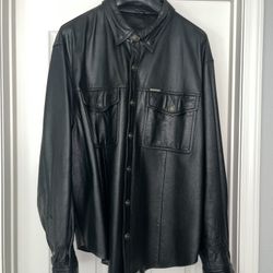 Harley Davidson Leather Long Sleeve.