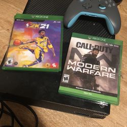 Xbox One With Tons Of Games On It.