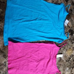 x2 Womens Tank Tops Sz L * New*
