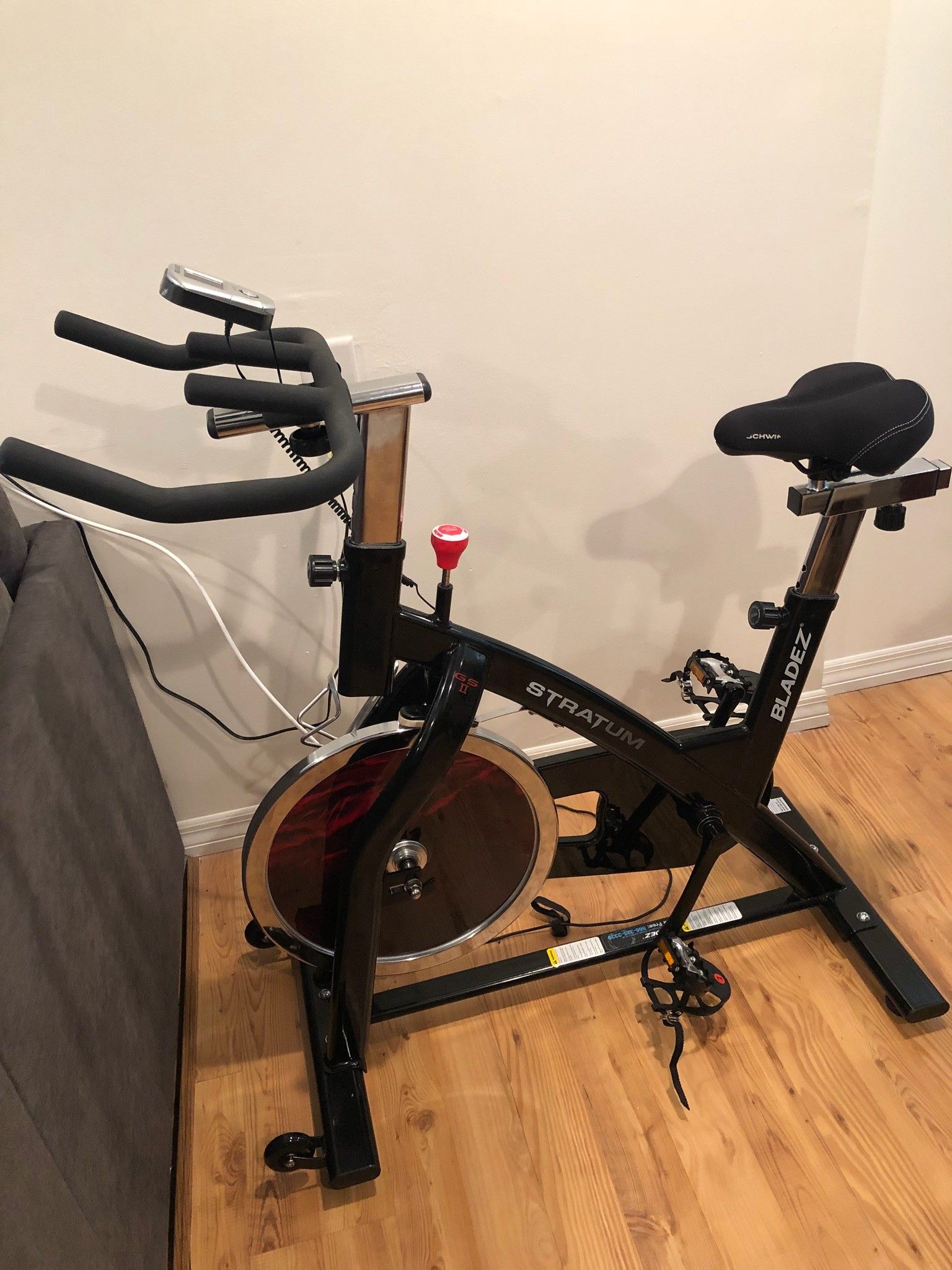 Exercise Bike Bladez Gs Spin Bike Gym Equipment Bladez Stratum
