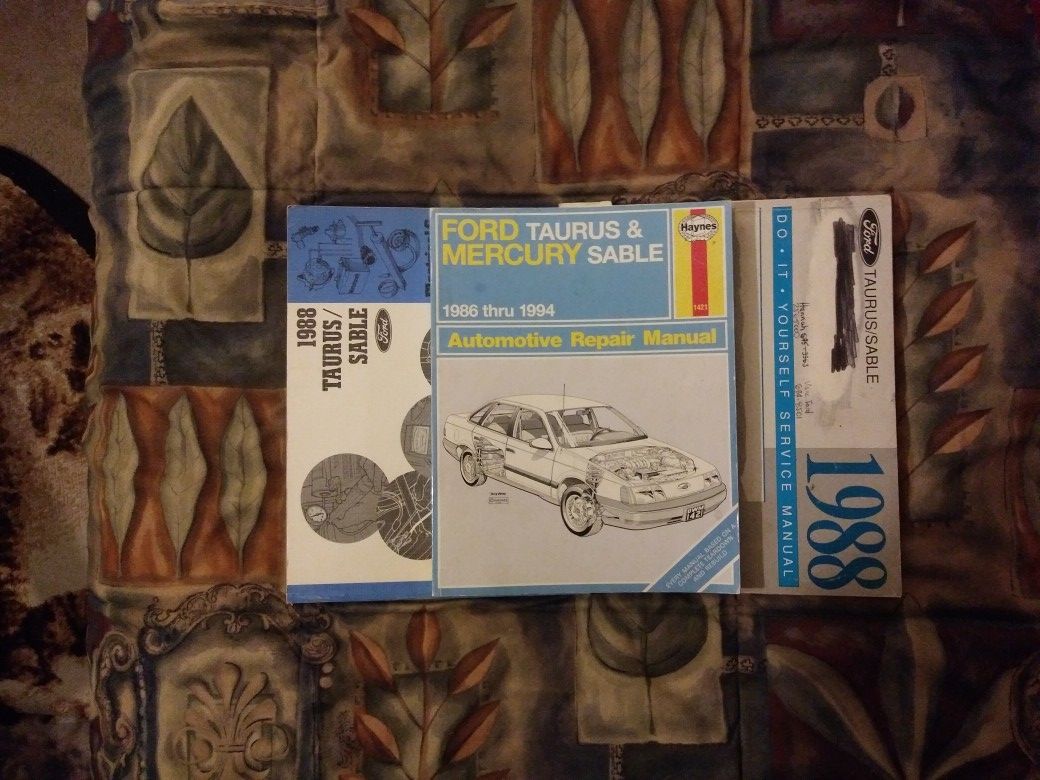 Ford Taurus & Mercury Sable Repair Manuals