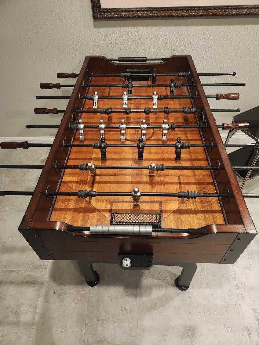 Luxury Fooseball Table, MINT Condition 