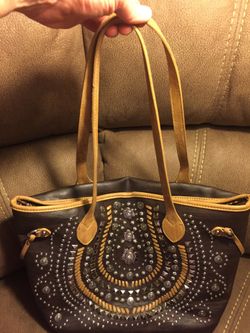 Shania Twain leather purse