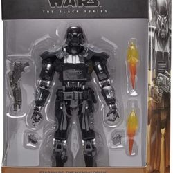 Star Wars The Black Series Dark Trooper Toy 6-Inch-Scale The Mandalorian Collectible Action Figure (NEW/SEALED)