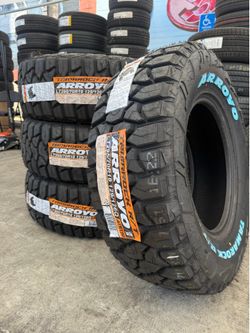 LT295/70/18 ARROYO RT 4 NEW TIRES INSTALLED ✅ INSTALADAS ✅