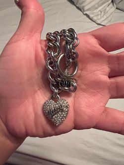 Vintage juicy couture, locket heart bracelet