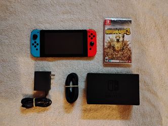 Nintendo Switch and Game