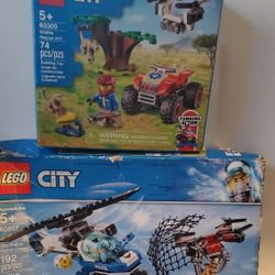 Lego City 2 Pack. One Box Open 
