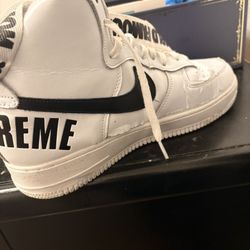 Size 11 - Nike Supreme x Air Force 1 Supreme High