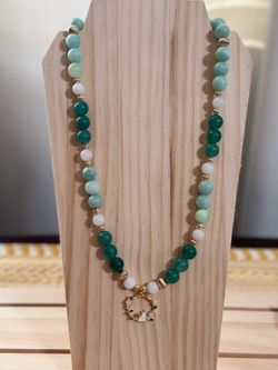 Round Beaded Necklace