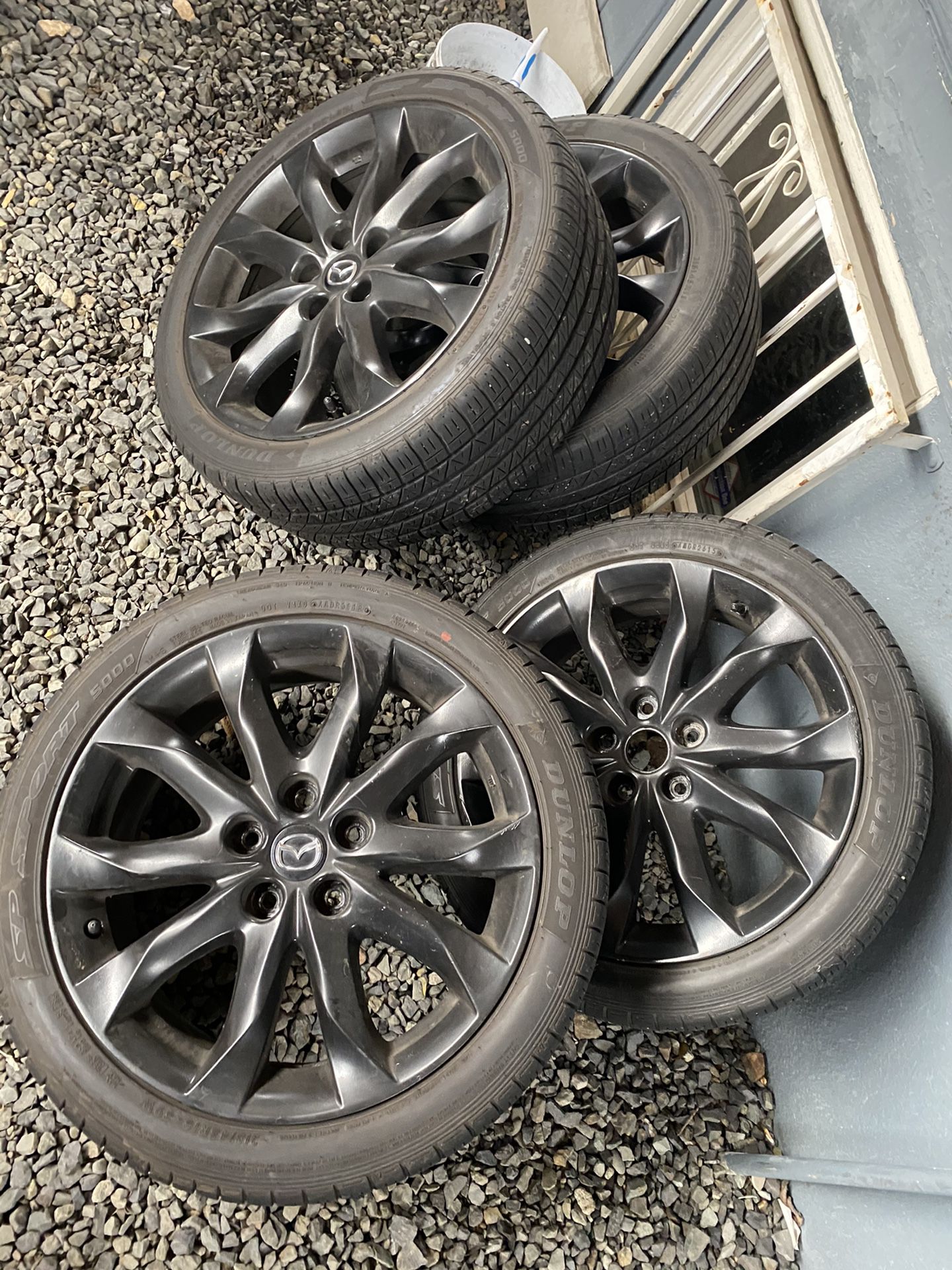 Mazda m3 oem wheels and tires 18