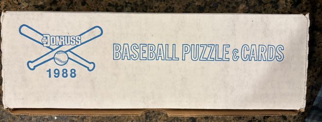 1988 Donruss Baseball Puzzle and Cards