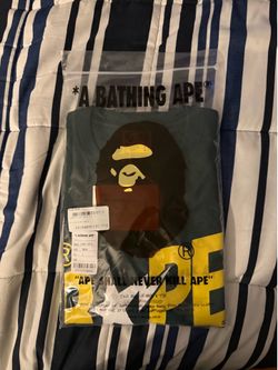 Bape green Bape Sta t shirt size large