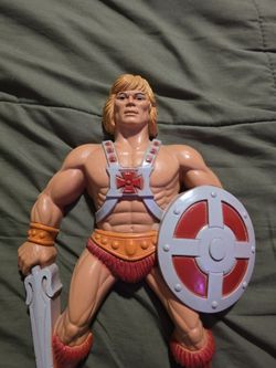 Vintage 1984 He-Man 3D Wall Plaque - Masters Of The Universe (Mattel)