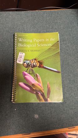 Writing Papers in the Biological Sciences 6th Edition