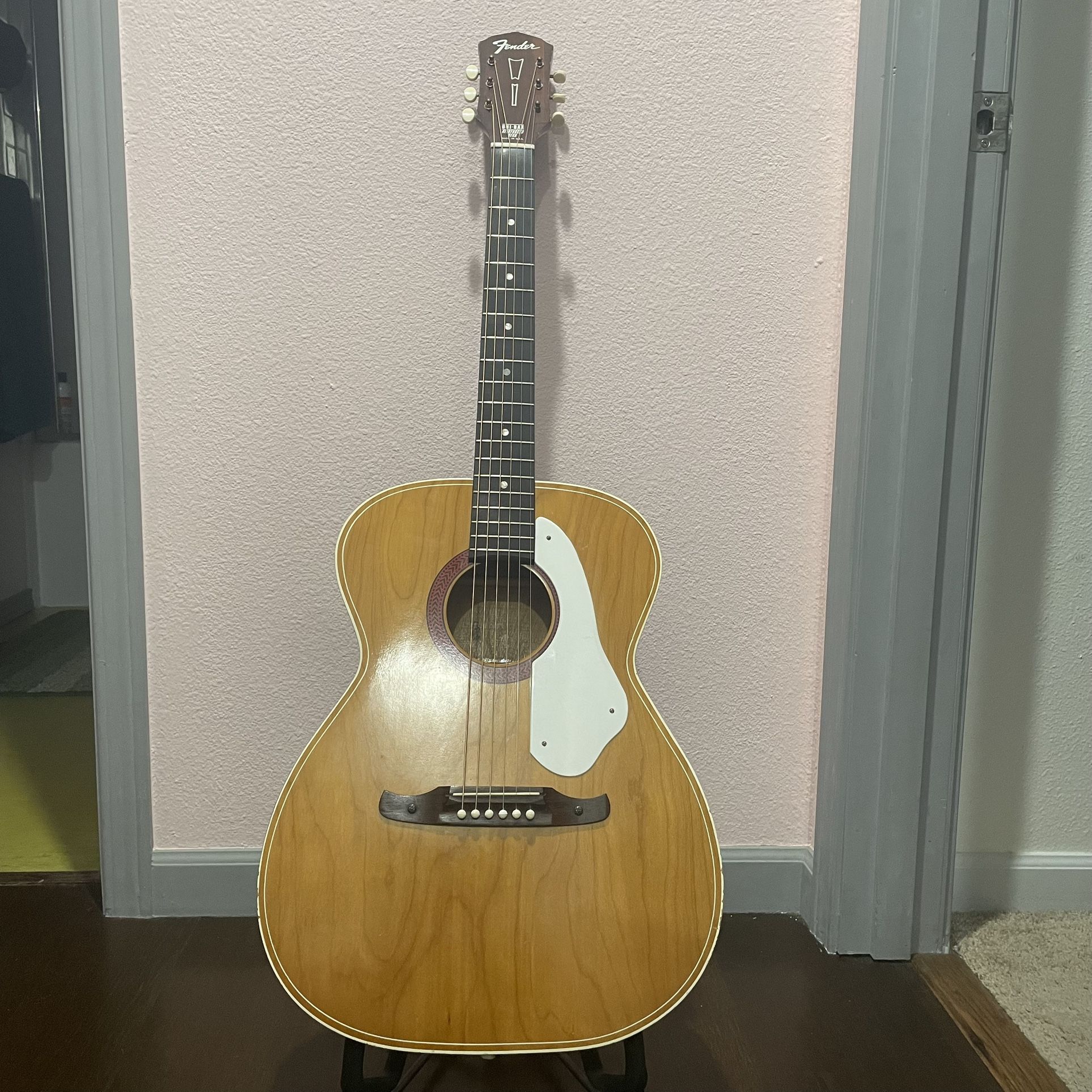 Fender (Harmony) Acoustic Guitar F-70-B With Case