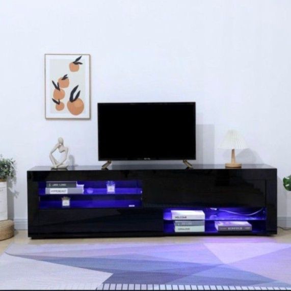 TV STAND WITH LED NEW IN BOX 