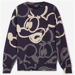 Desigual Disney Mickey Mouse Graphic Printed Sweatshirt