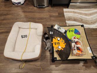 Dog Bed and Misc