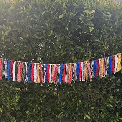 Toy Story Inspired Fabric Garland/ Fringe Banner