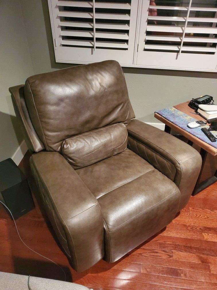 Leather Recliner