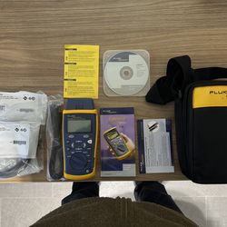 Fluke Networks CableIQ (CIQ-100) Qualification Tester - Complete Kit