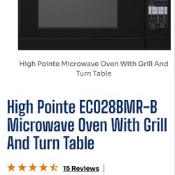 Microwave and Convection Oven