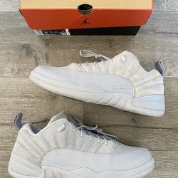 Air Jordan 12 Retro Low Wolf Grey Sz 14