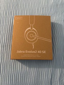 Jabra Evolve2 40 SE headset