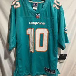 Miami Dolphins “10 Hill” Jersey Mens M
