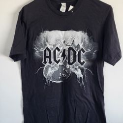 AC/DC T-SHIRT MEDIUM MUSIC BAND 