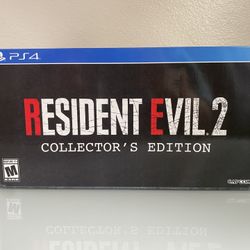 PS4 Resident Evil RE 2 Collectors Edition 